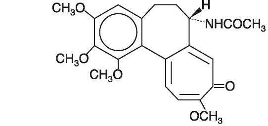 Colchicine-StructureA