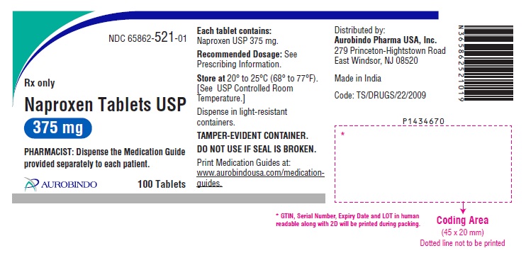 PACKAGE LABEL-PRINCIPAL DISPLAY PANEL - 375 mg (100 Tablets Bottle)