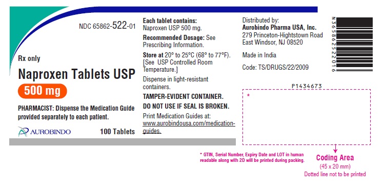 PACKAGE LABEL-PRINCIPAL DISPLAY PANEL - 500 mg (100 Tablets Bottle)