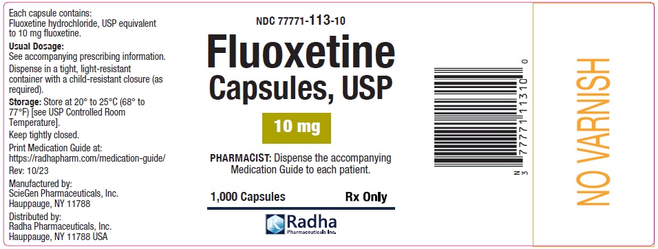 10 mg/1,000 Capsules