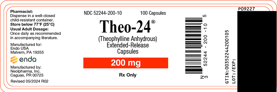 200 mg x 100 label