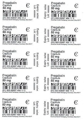 50 mg Pregabalin Capsule Blister