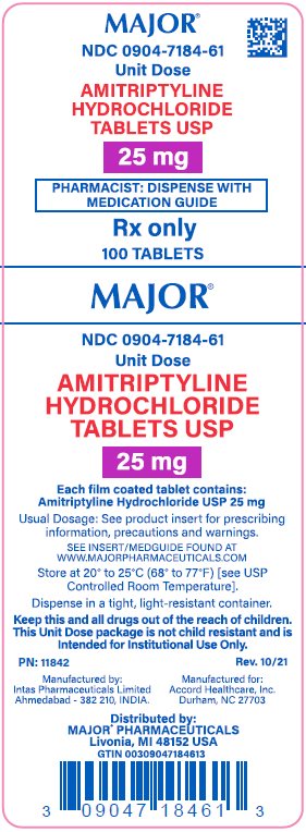 25mg carton label