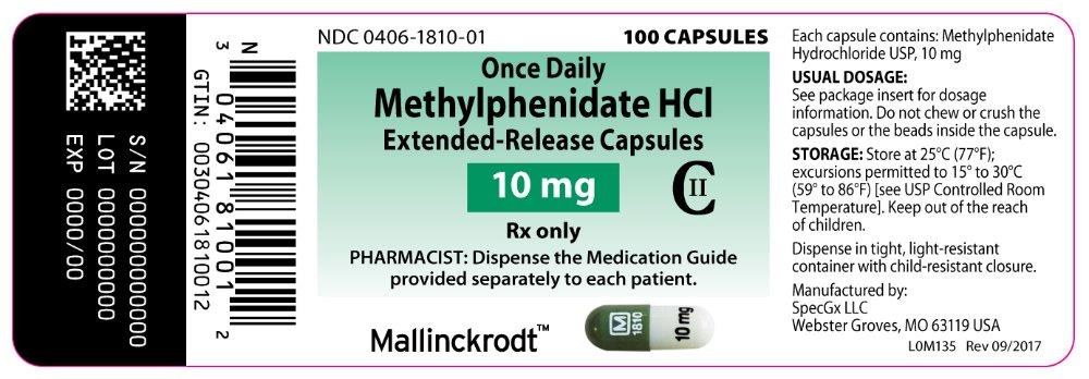 PRINCIPAL DISPLAY PANEL 10 mg Label