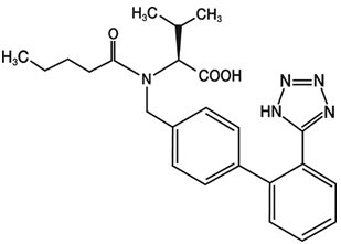 Valsartan Structural Formula