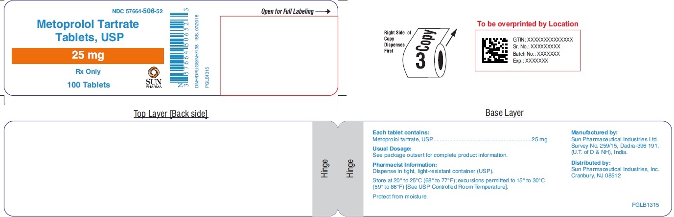 Principal Display Panel-25-mg 100 Tablets