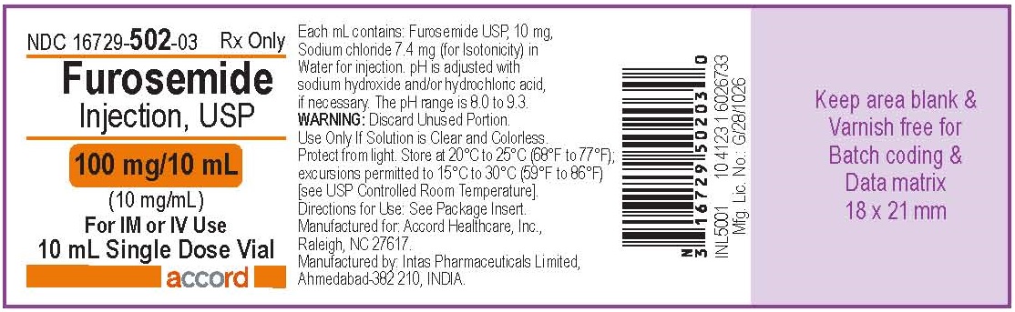 10 mL vial label