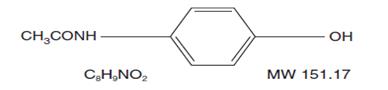 APAP Structural Formula