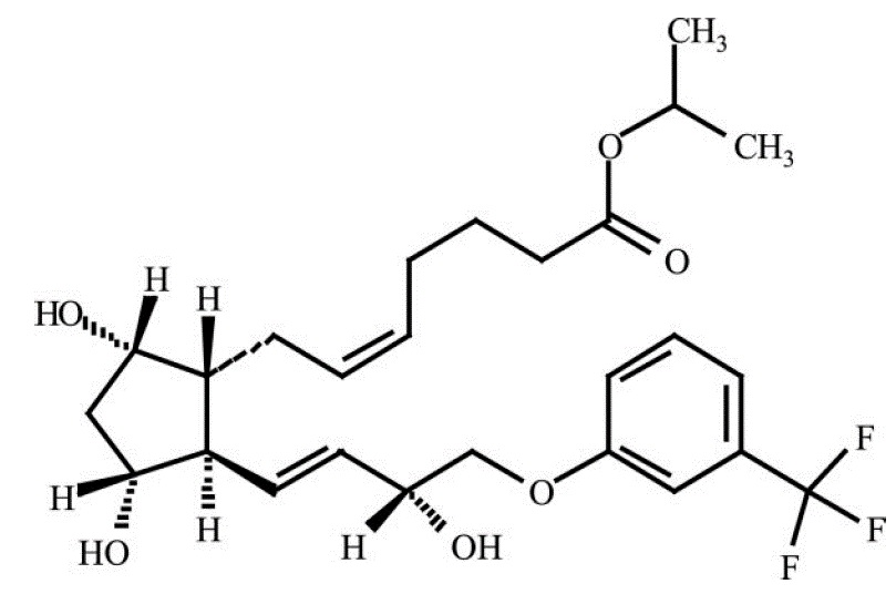 Travoprost-Chemical-Structure