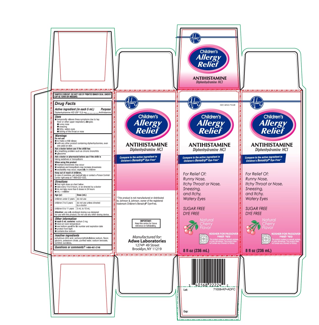 ADWE dye-free childrens allergy 