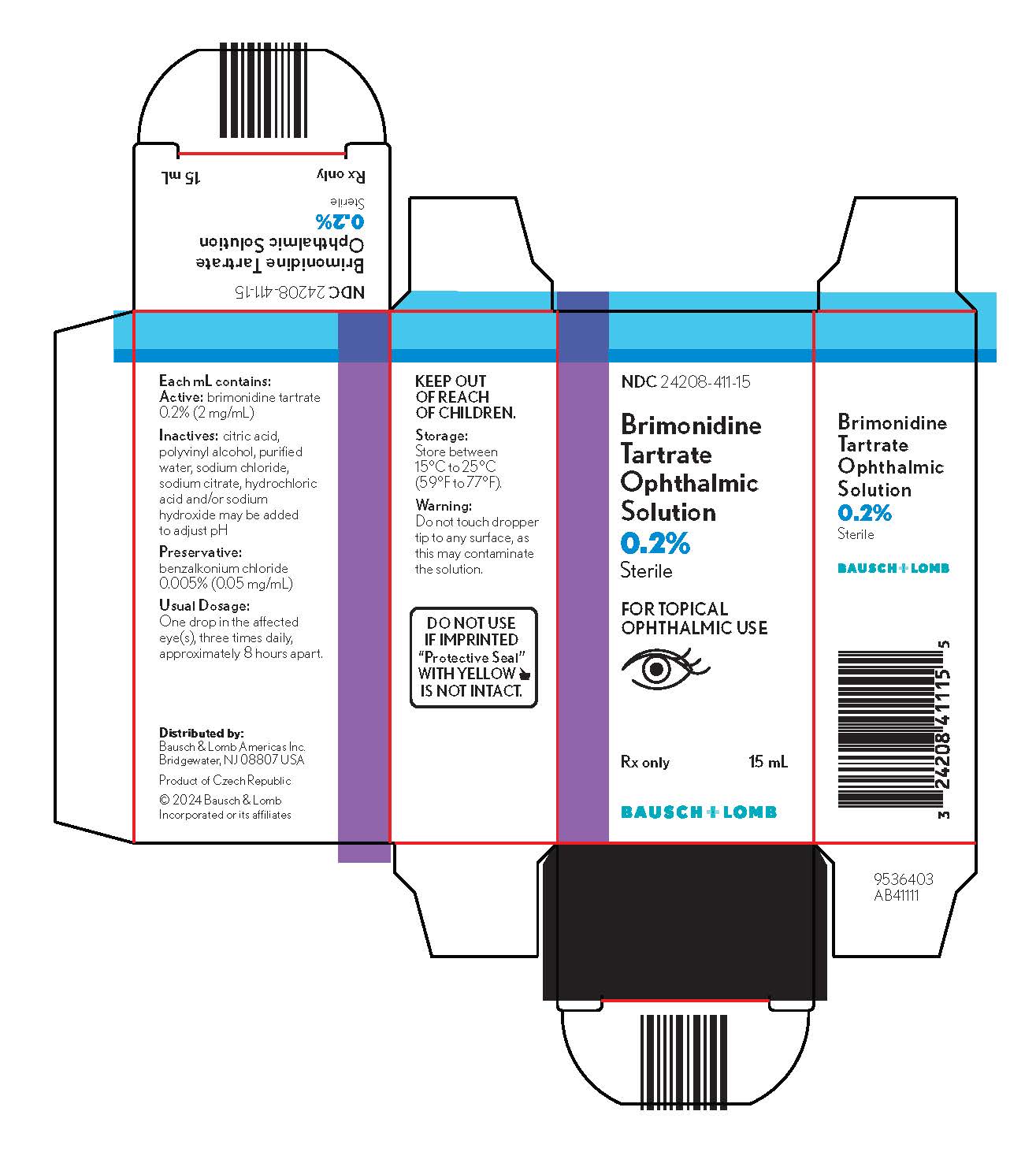 Brimonidine 15ml carton