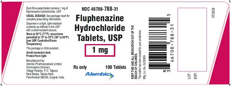 Fluphenazine Hydrochloride Tablets, USP Rx only