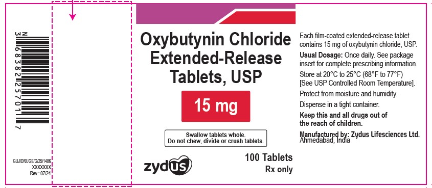 Oxybutynin chloride extended-release tablets