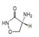 Structural Formula of Cycloserine