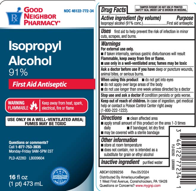 Isopropyl Alcohol (91% conc.)