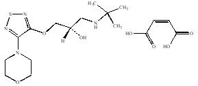 Timolol maleate: