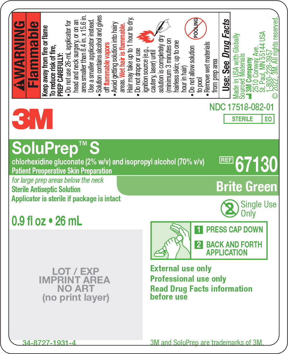 Principal Display Panel - 26mL Brite Green Applicator Label
