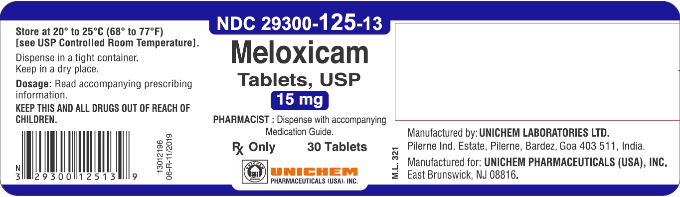 Meloxicam Tablets USP 15 mg