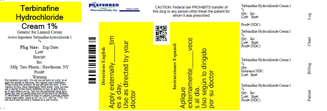 Terbinafine Hydrochloride Cream 1%