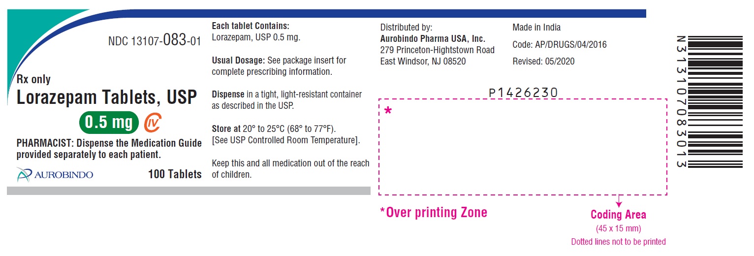 PACKAGE LABEL-PRINCIPAL DISPLAY PANEL - 0.5 mg 100 Tablets Bottle)