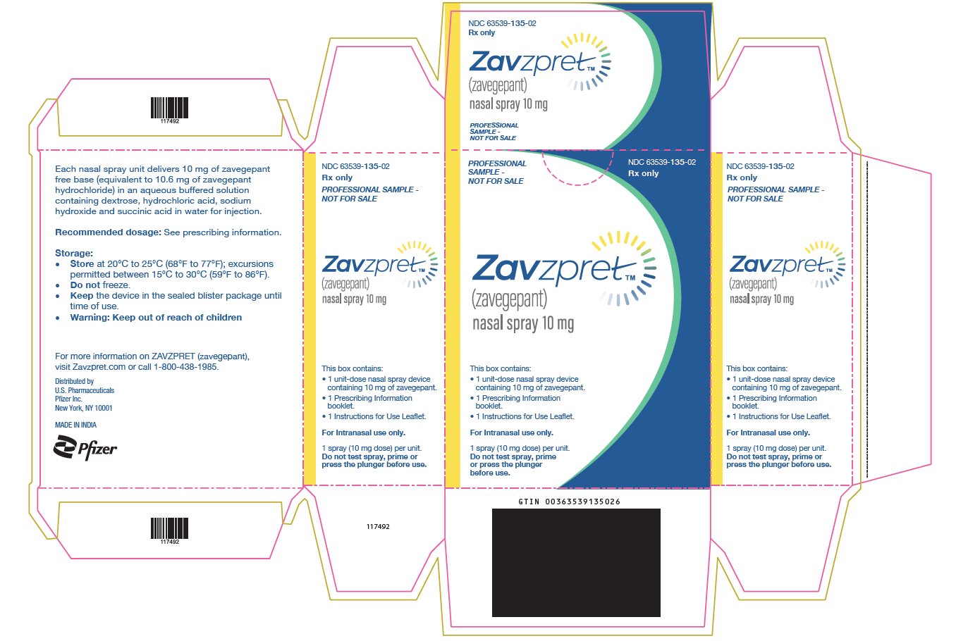 PRINCIPAL DISPLAY PANEL – Nasal Spray Carton Sample