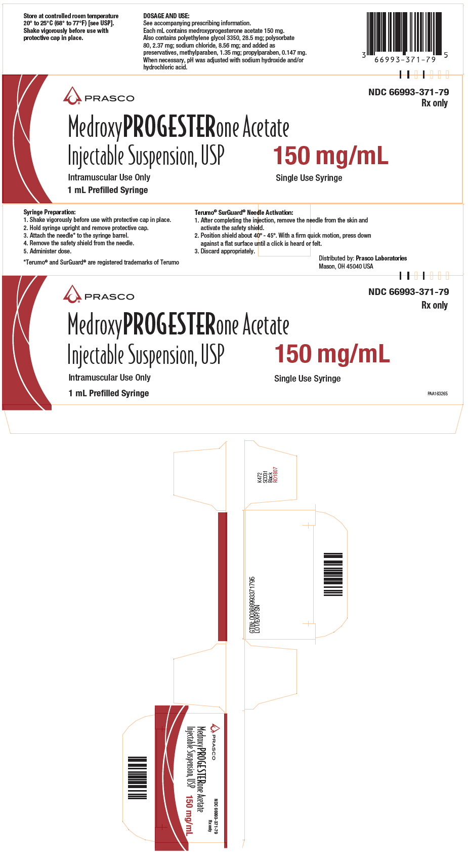 PRINCIPAL DISPLAY PANEL - 150 mg/mL Syringe Carton