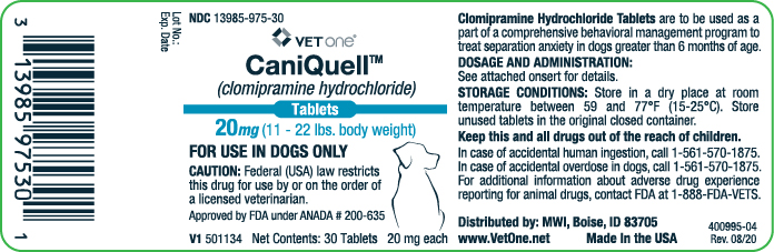 CaniQuell 20 mg (11-22 lbs. body weight)