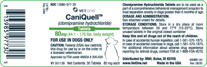 CaniQuell 80 mg (44-176 lbs. body weight)