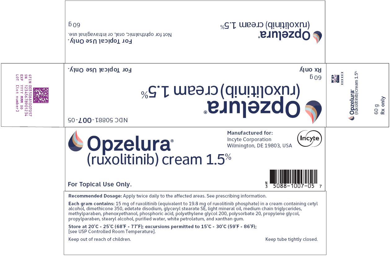 OPZELURA (ruxolitinib) cream 1.5% - 60 g Carton Label