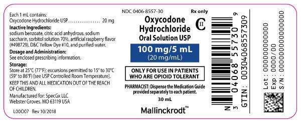 30 mL Bottle Label