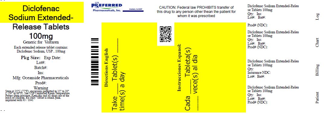 Diclofenac Sodium Extended-Release Tablets 100mg