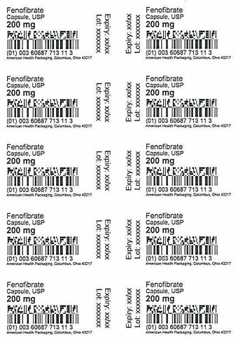 200 mg Fenofibrate Capsule Blister