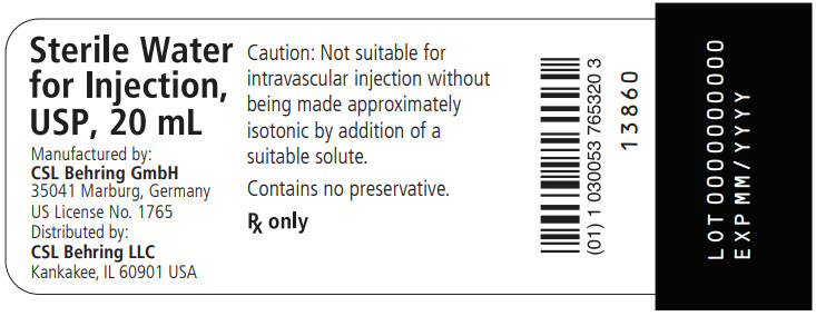 PRINCIPAL DISPLAY PANEL - 20 mL Vial Label