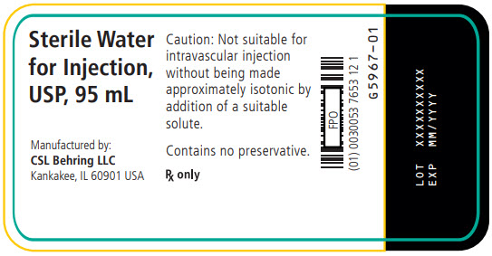 PRINCIPAL DISPLAY PANEL - 95 mL Vial Label