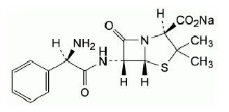 Ampicillin Structural Formula