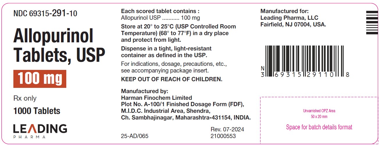 Allopurinol 100 mg 1000