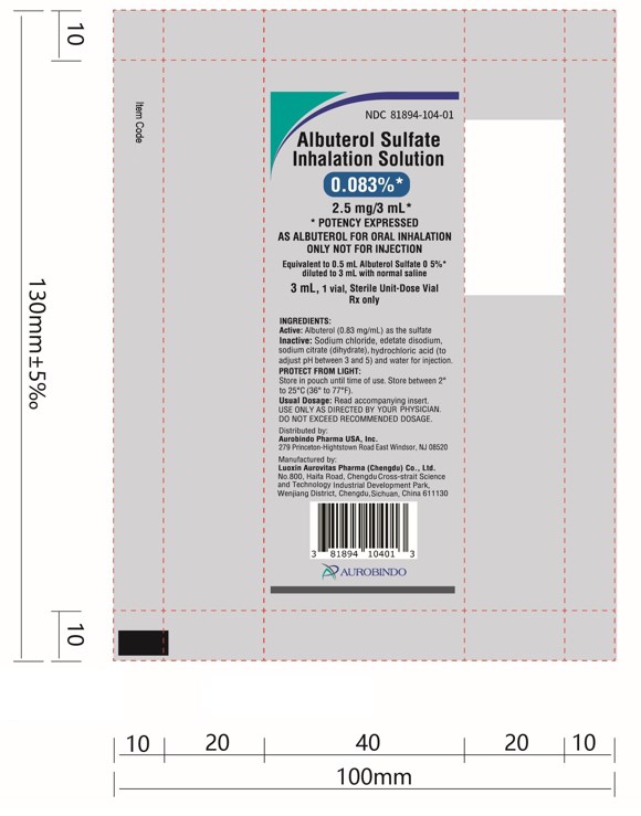 Pouch Label (1 Vial)