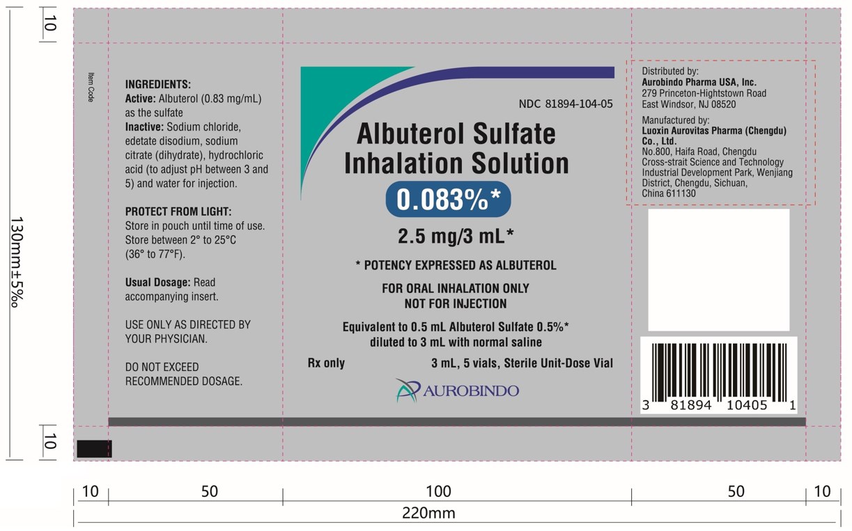 Pouch Label (5 Vials)