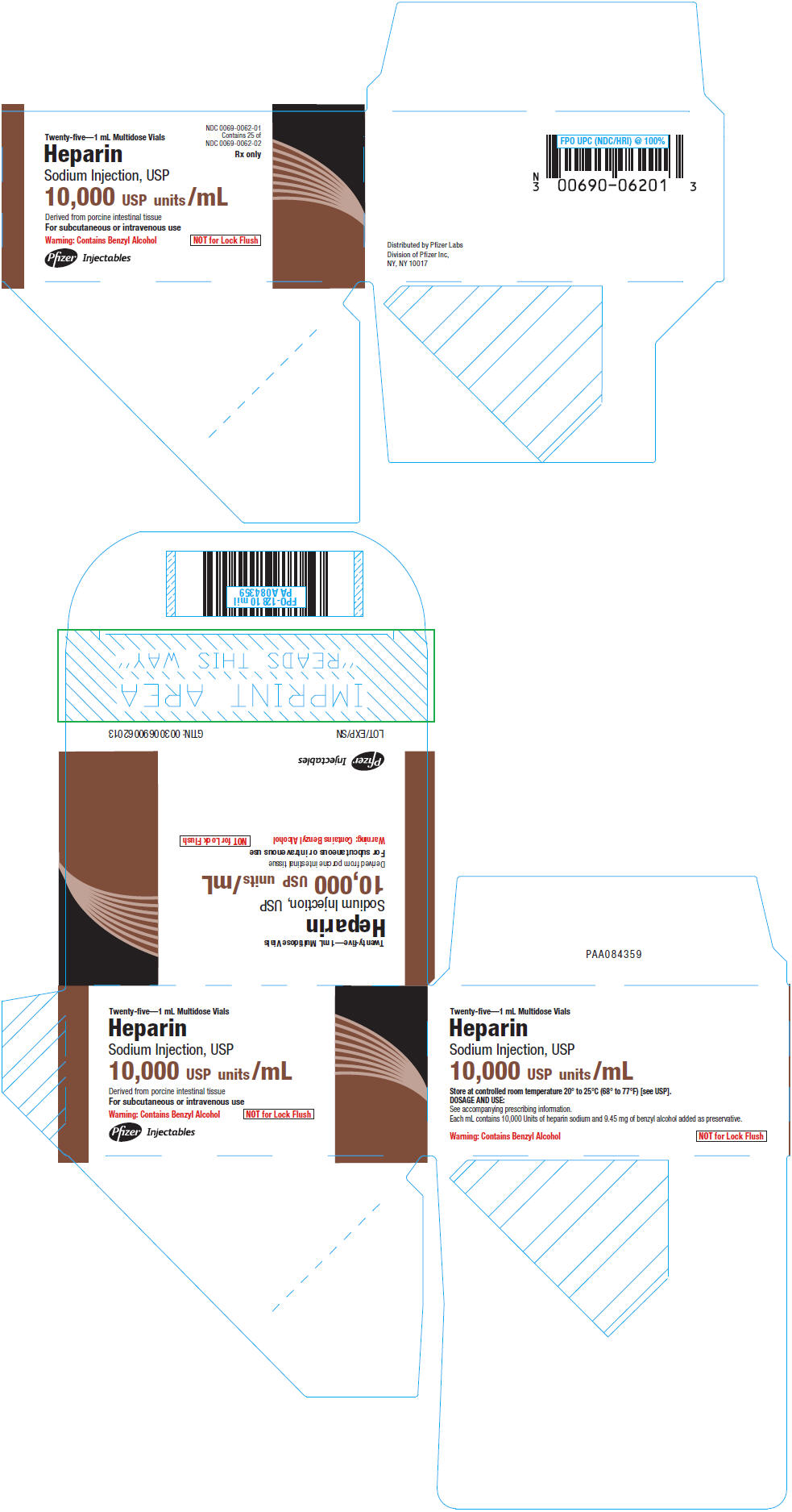 PRINCIPAL DISPLAY PANEL - 1 mL Multidose Vial Carton