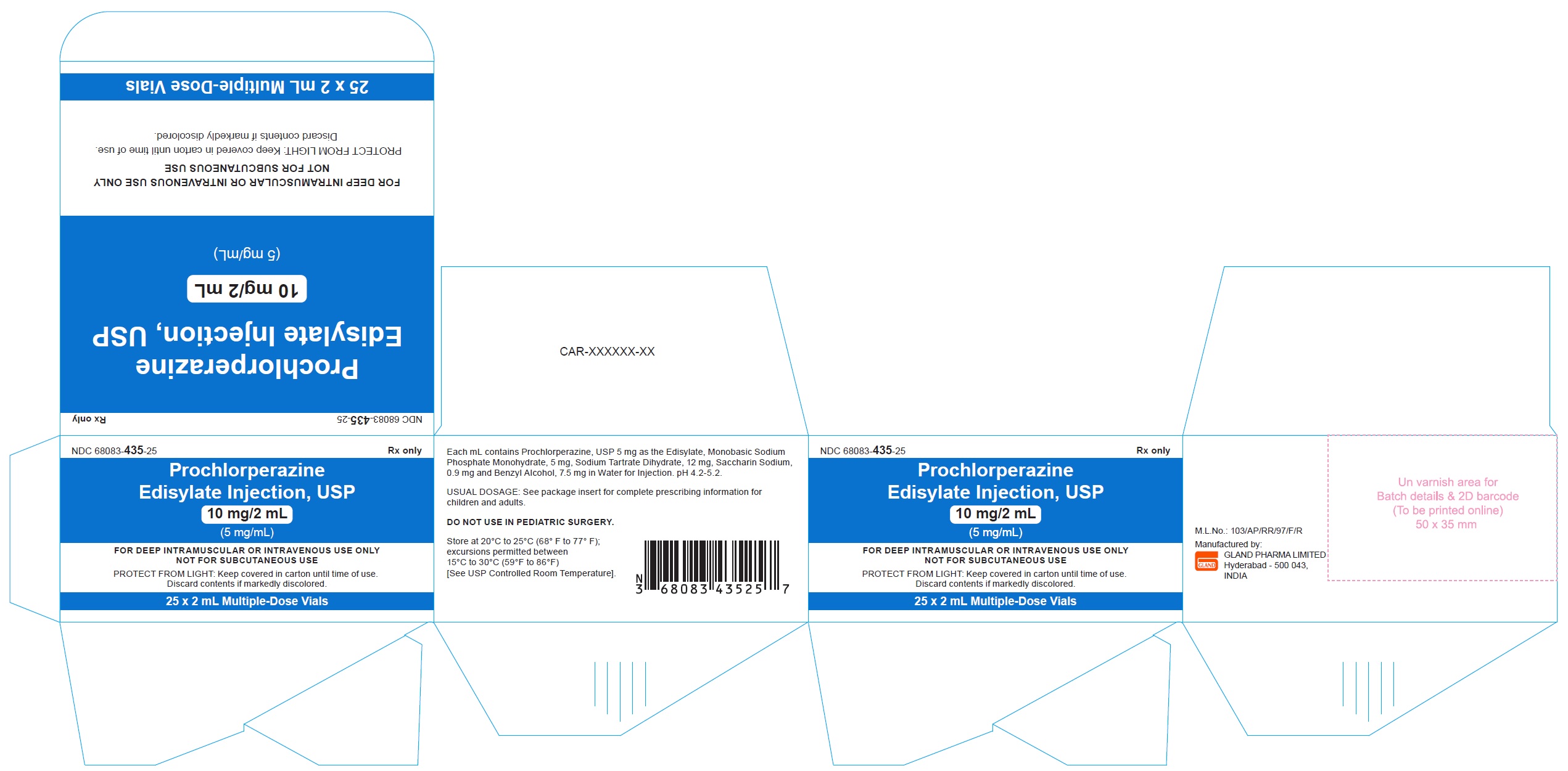 prochlorperazine-spl-carton-label-2-ml-25s