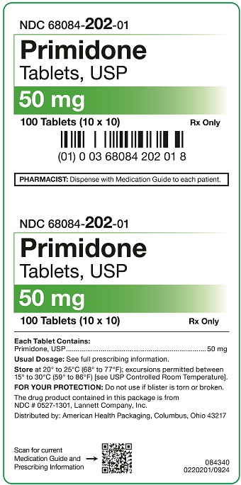 50 mg Primidone Tablets Carton