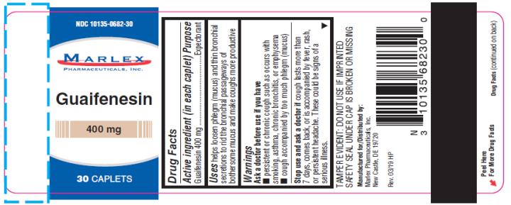 PRINCIPAL DISPLAY PANEL
NDC 10135-0682-30
Guaifenesin
400 mg
30 CAPLETS
