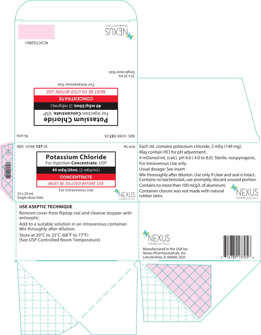 Principal Display Panel – 20 mL Carton Label