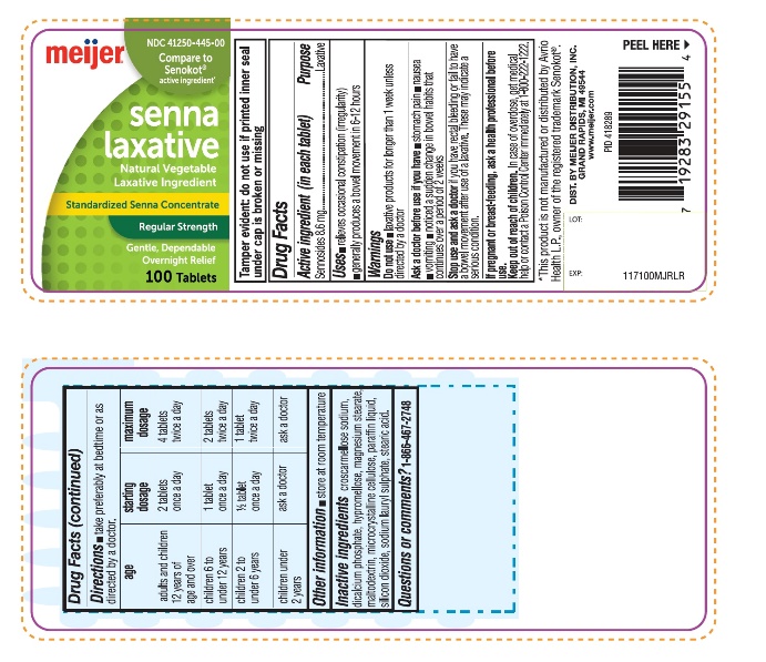 Meijer Senna Laxative Standardized Senna Concentrate