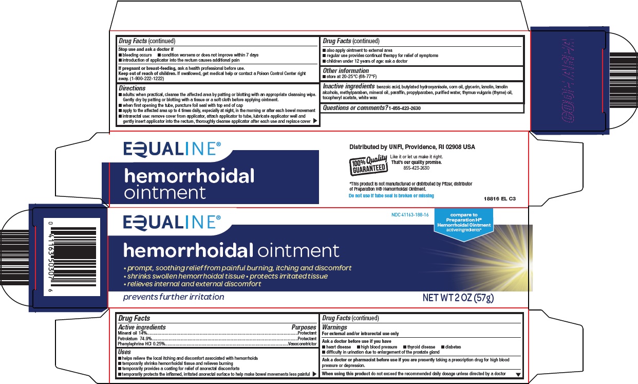 Supervalu Inc Hemorrhoidal Ointment Drug Facts