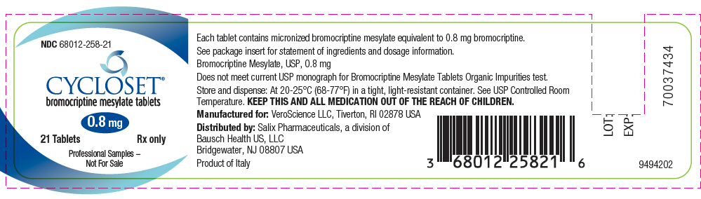 PRINCIPAL DISPLAY PANEL - 0.8 mg Tablet Bottle Label