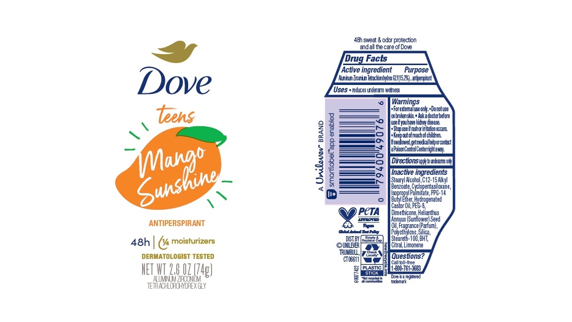 Dove Teen Mango AP IS