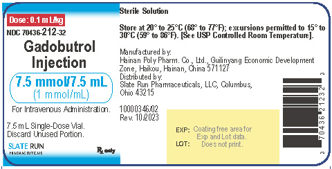 7.5 mmol per 7.5 mL