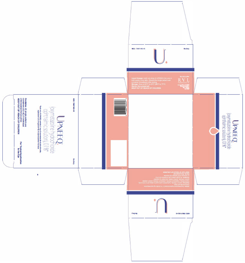 UPNEEQ 45ct Trade Carton NDC: 73687-062-45