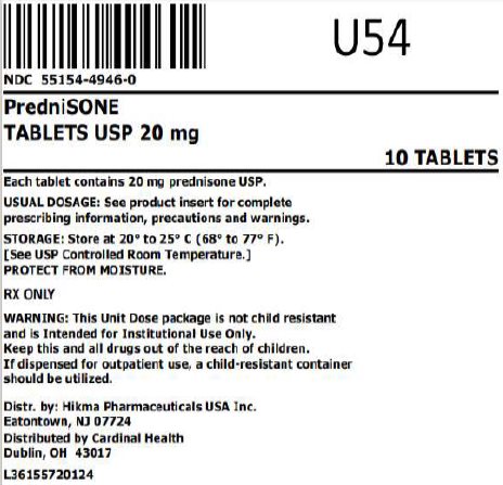 20mg bag label